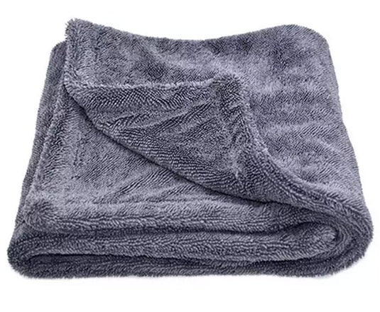 Serviette de séchage microfibre torsadée 1000 GSM