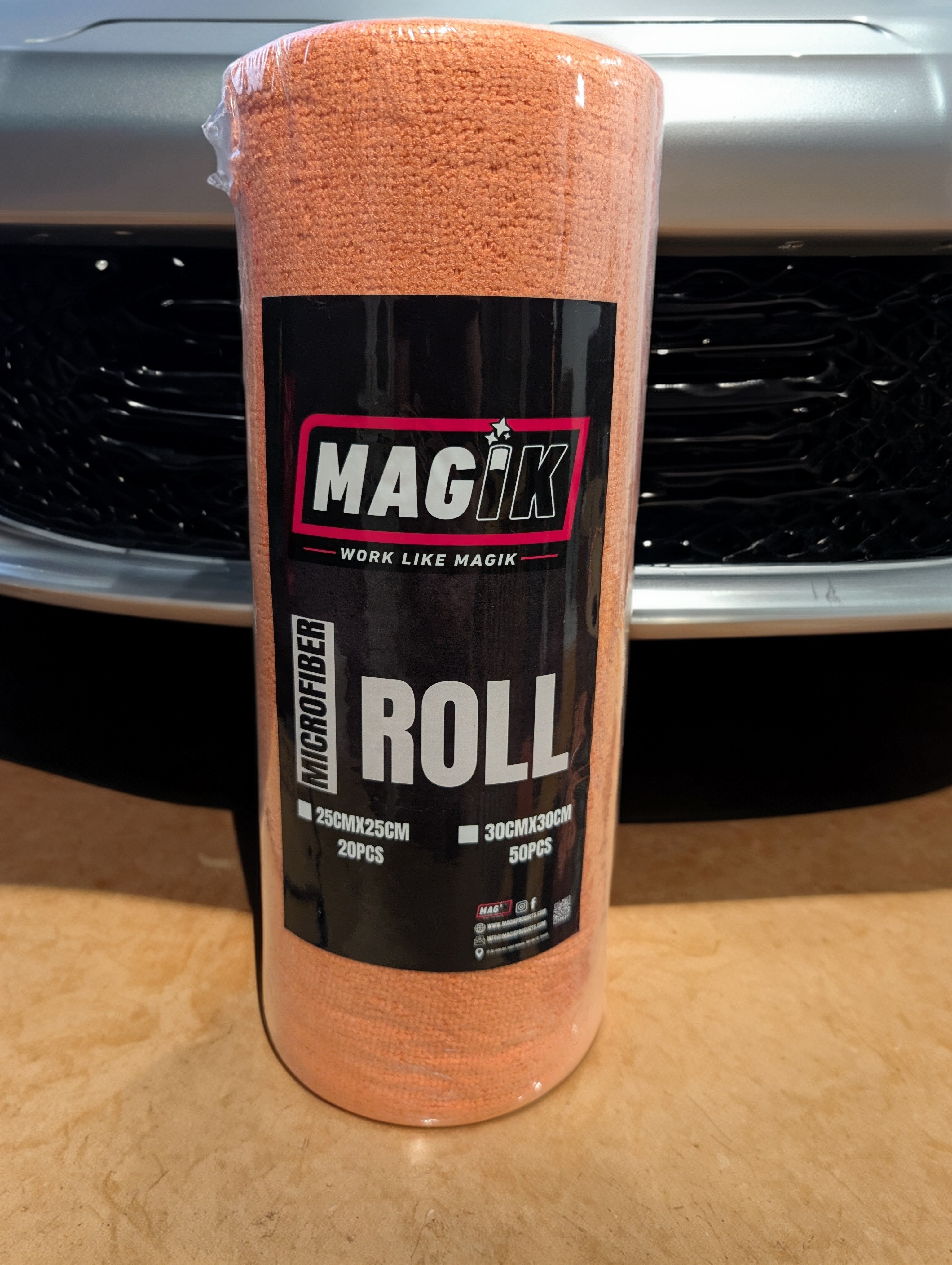 All-purpose microfiber rolls
